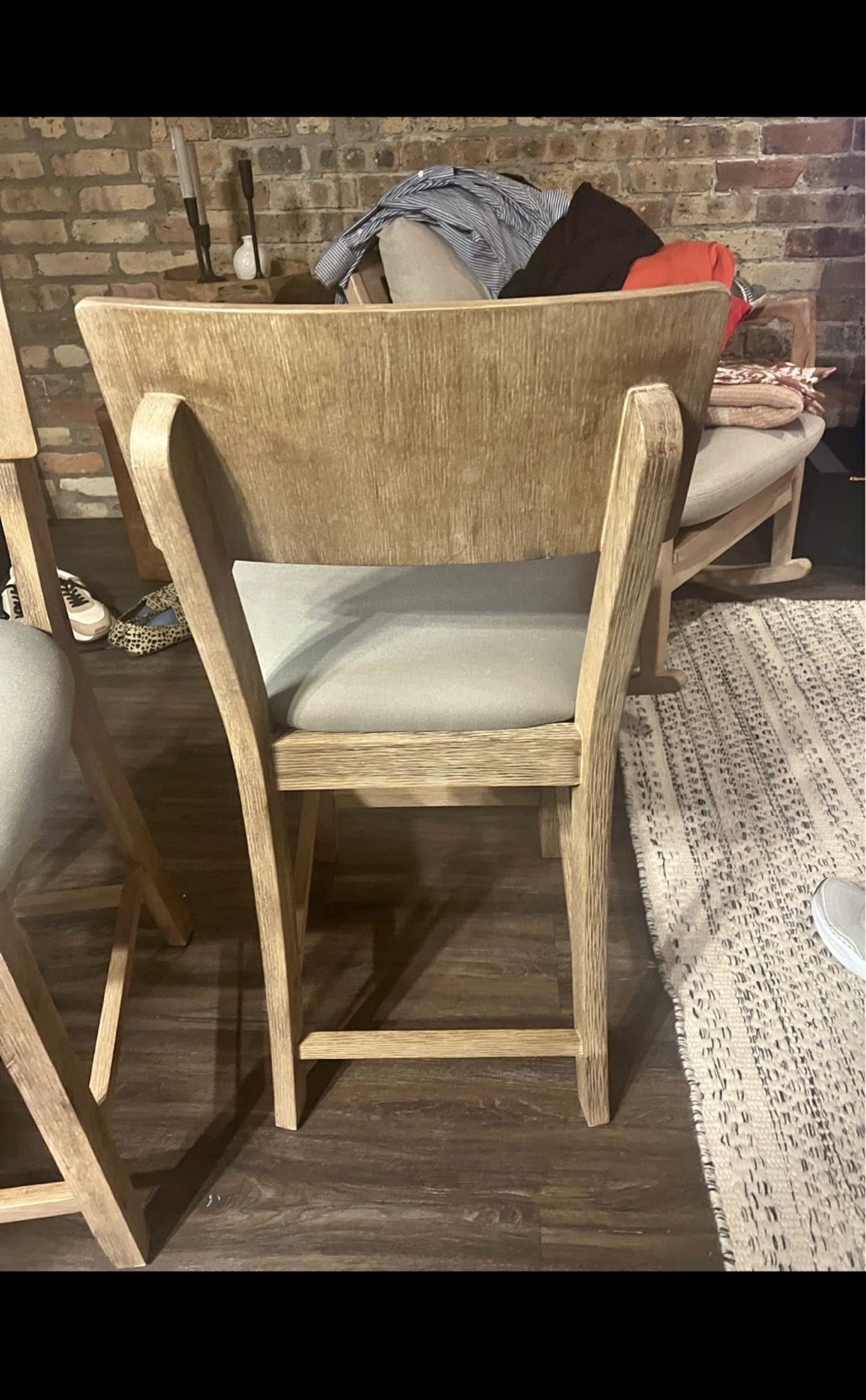 Wooden Bar Stools (2) - photo 4