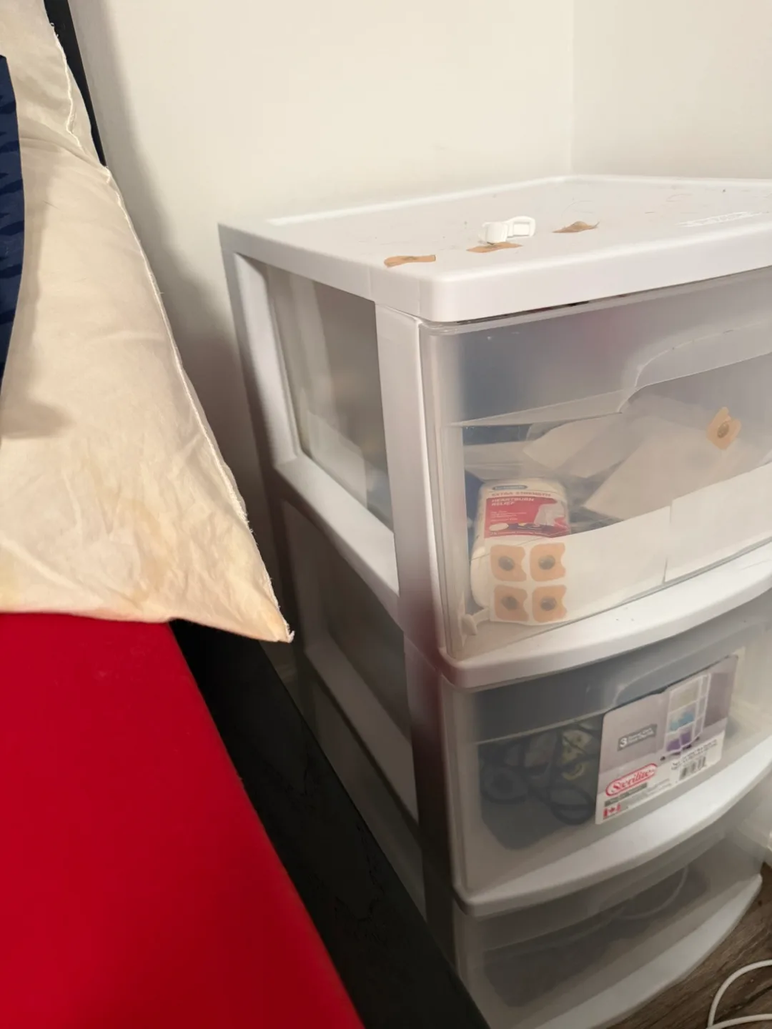 2 Sterilite 3-Drawer Wide Cart thumbnail