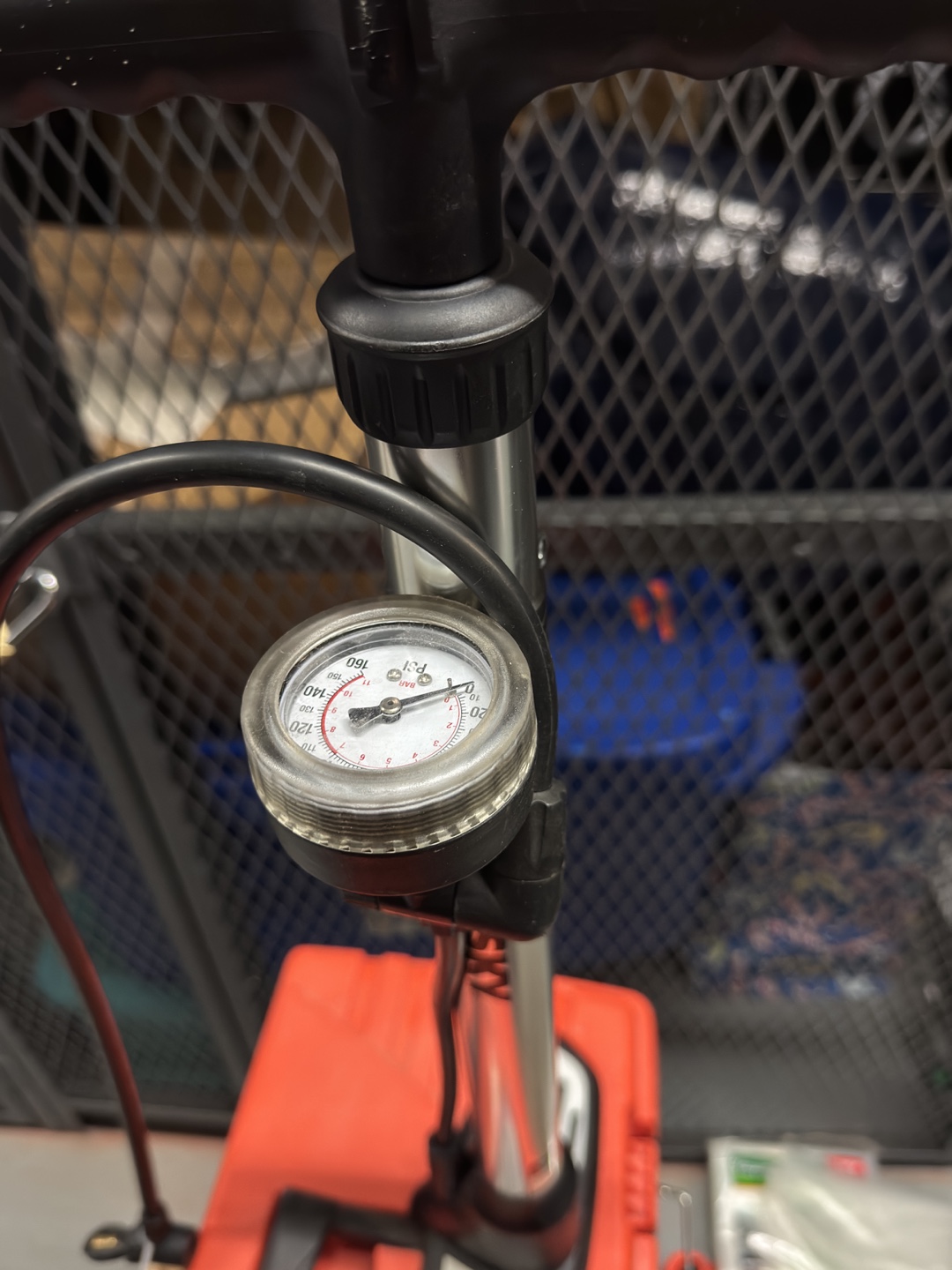 Husky Floor Bike Pump *MOVING SALE* - photo 2