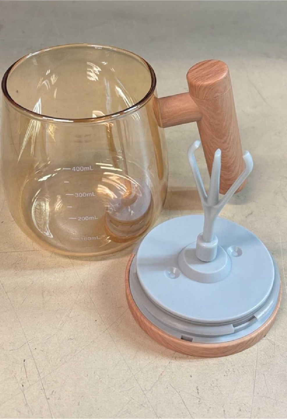 Electric Mixing Cup with Warmer - Golden Colour - photo 2