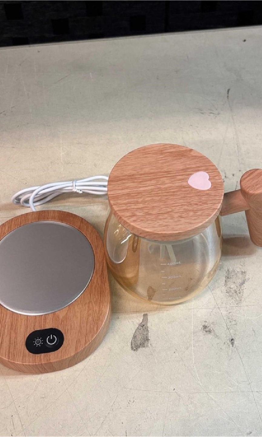 Electric Mixing Cup with Warmer - Golden Colour - photo 3