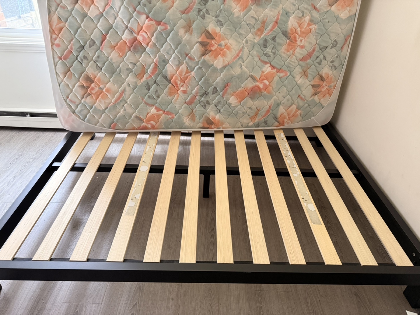 Bed Frame and Mattress
