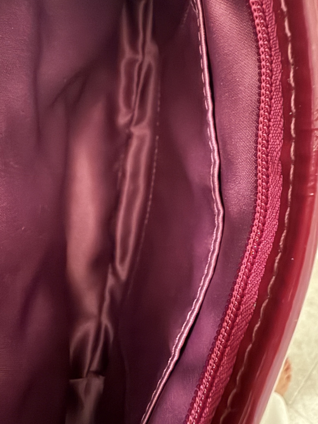 Coach Purple Patent Leather Bag - photo 4