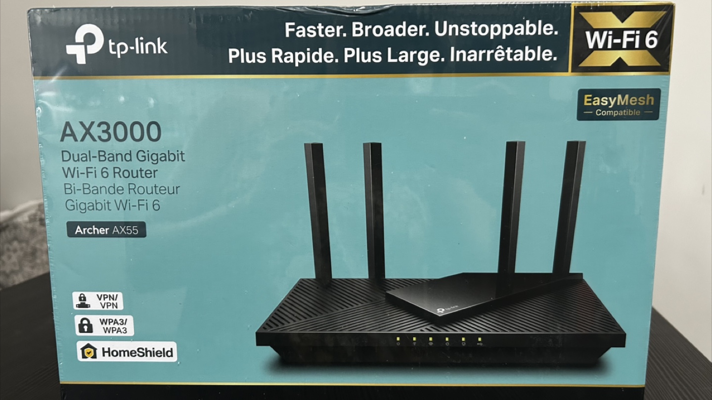 TP-Link AX3000 Dual Band Wi-Fi 6 Router
