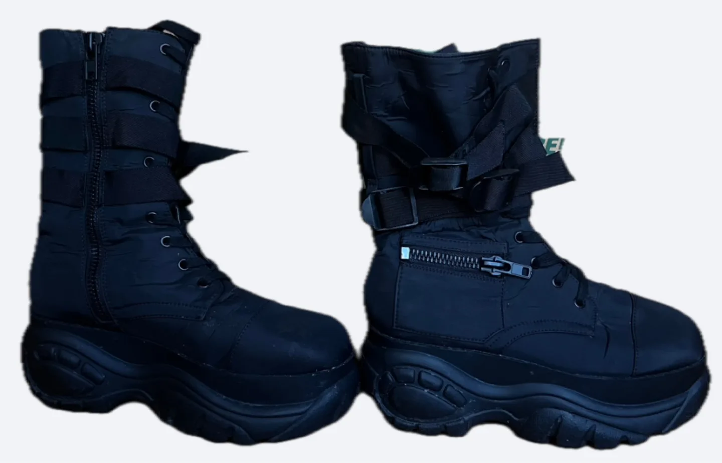 POSTER GIRL MAD HUSTLE POCKET COMBAT BOOTS thumbnail
