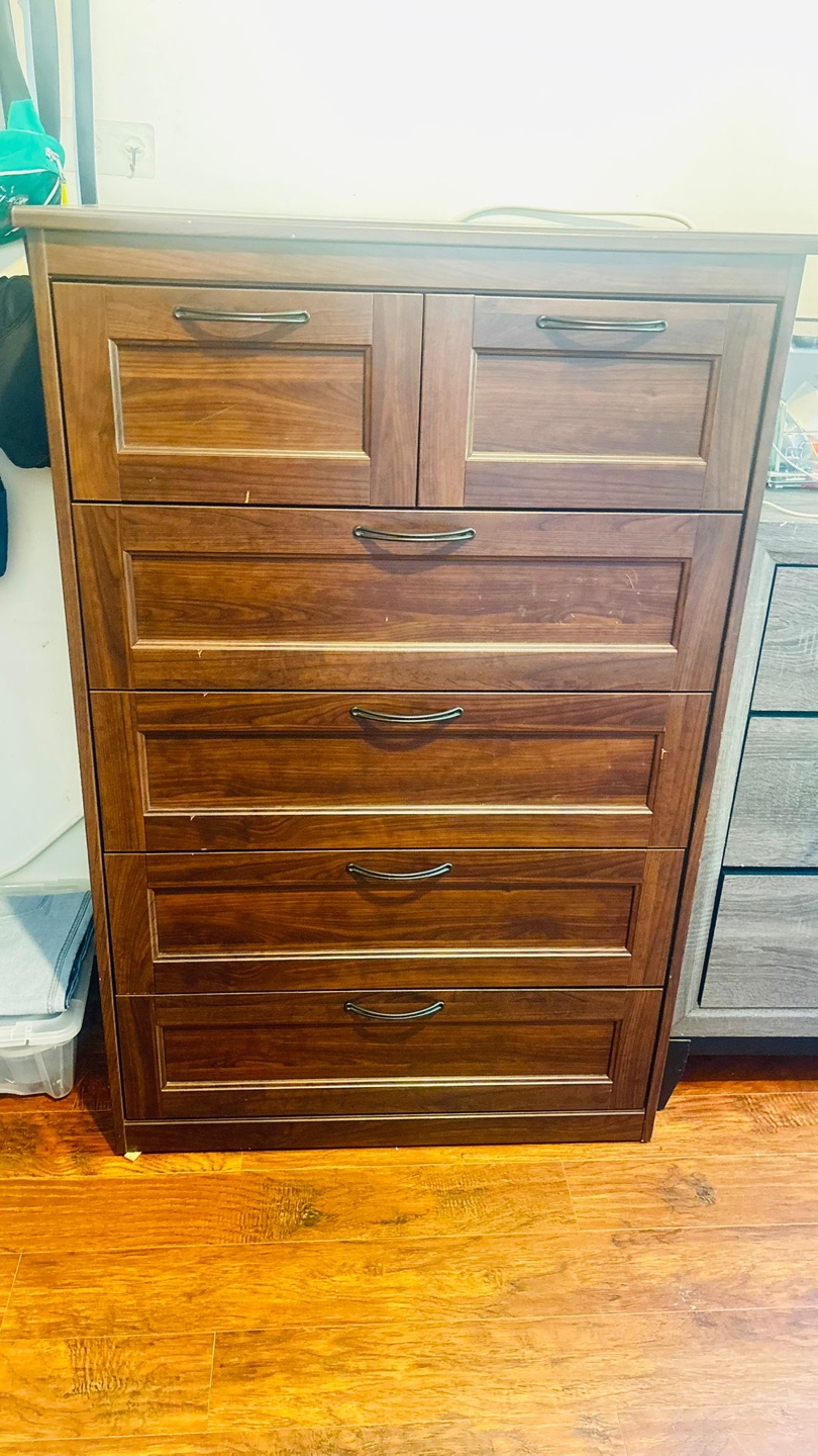 Wooden Dresser with Drawers