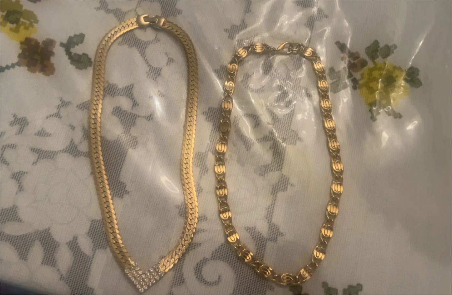 Gold Tone Necklaces (2) thumbnail
