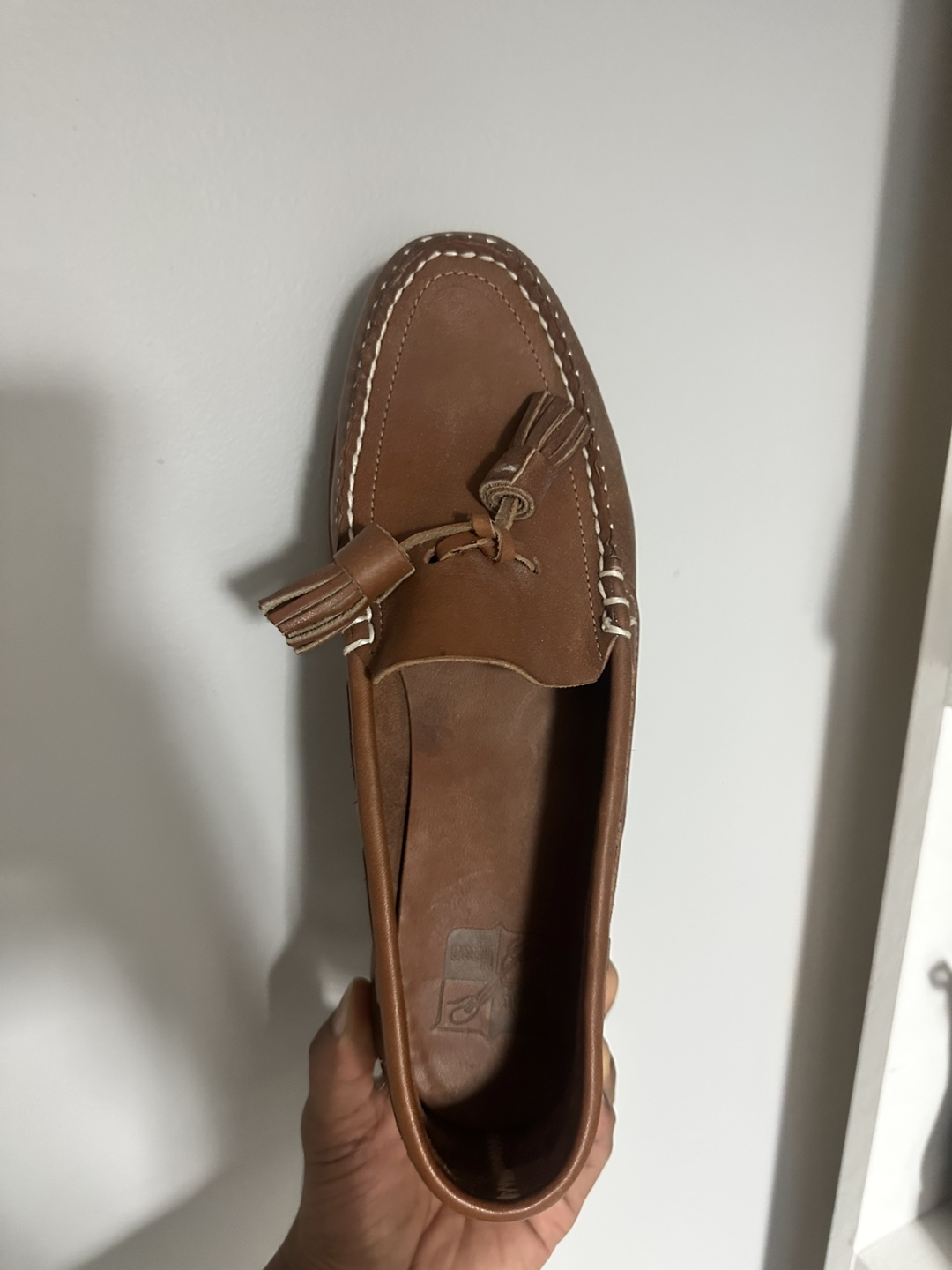 Cole Haan Brown Leather Tassel Loafers - photo 2