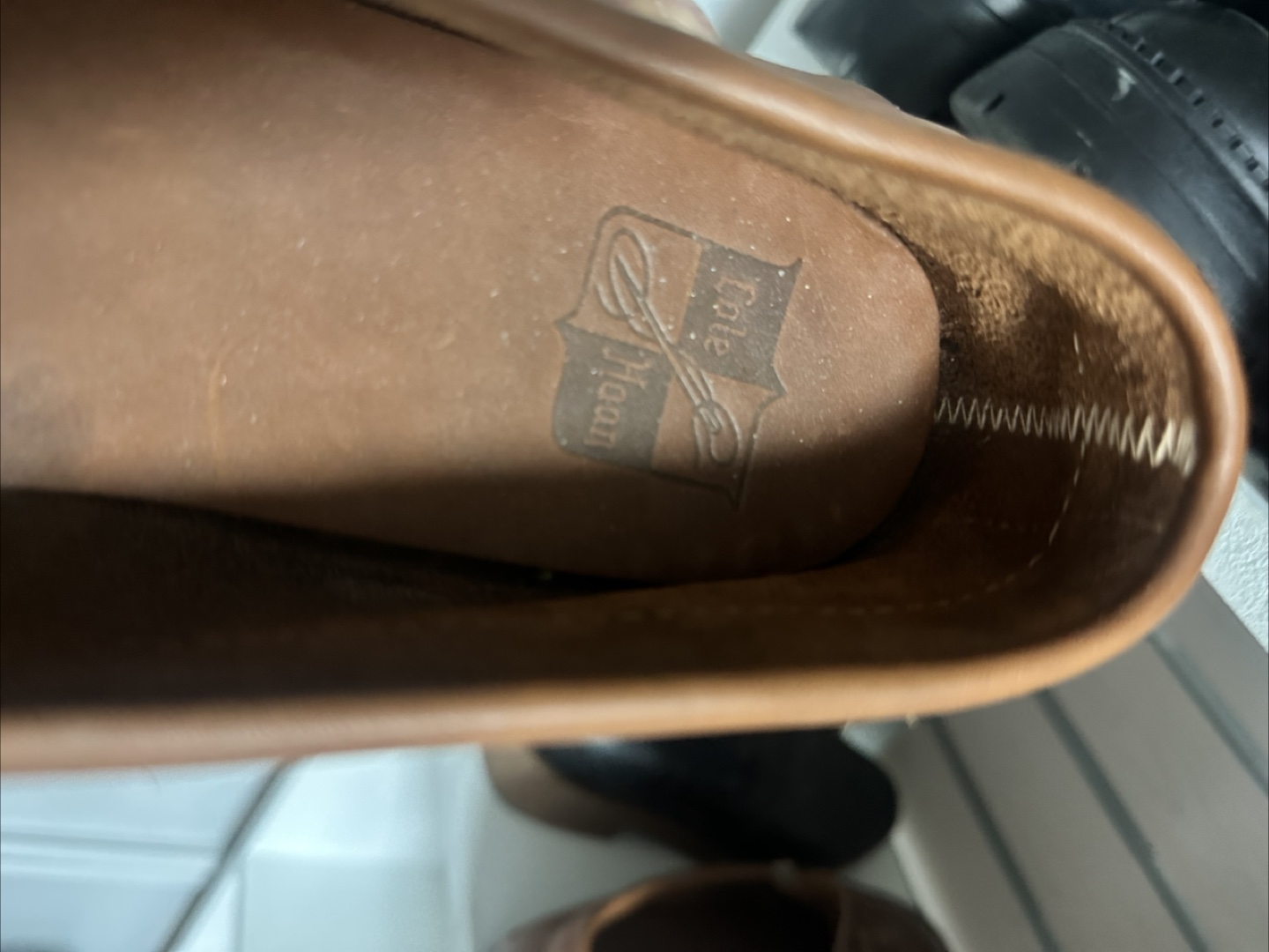 Cole Haan Brown Leather Tassel Loafers - photo 5