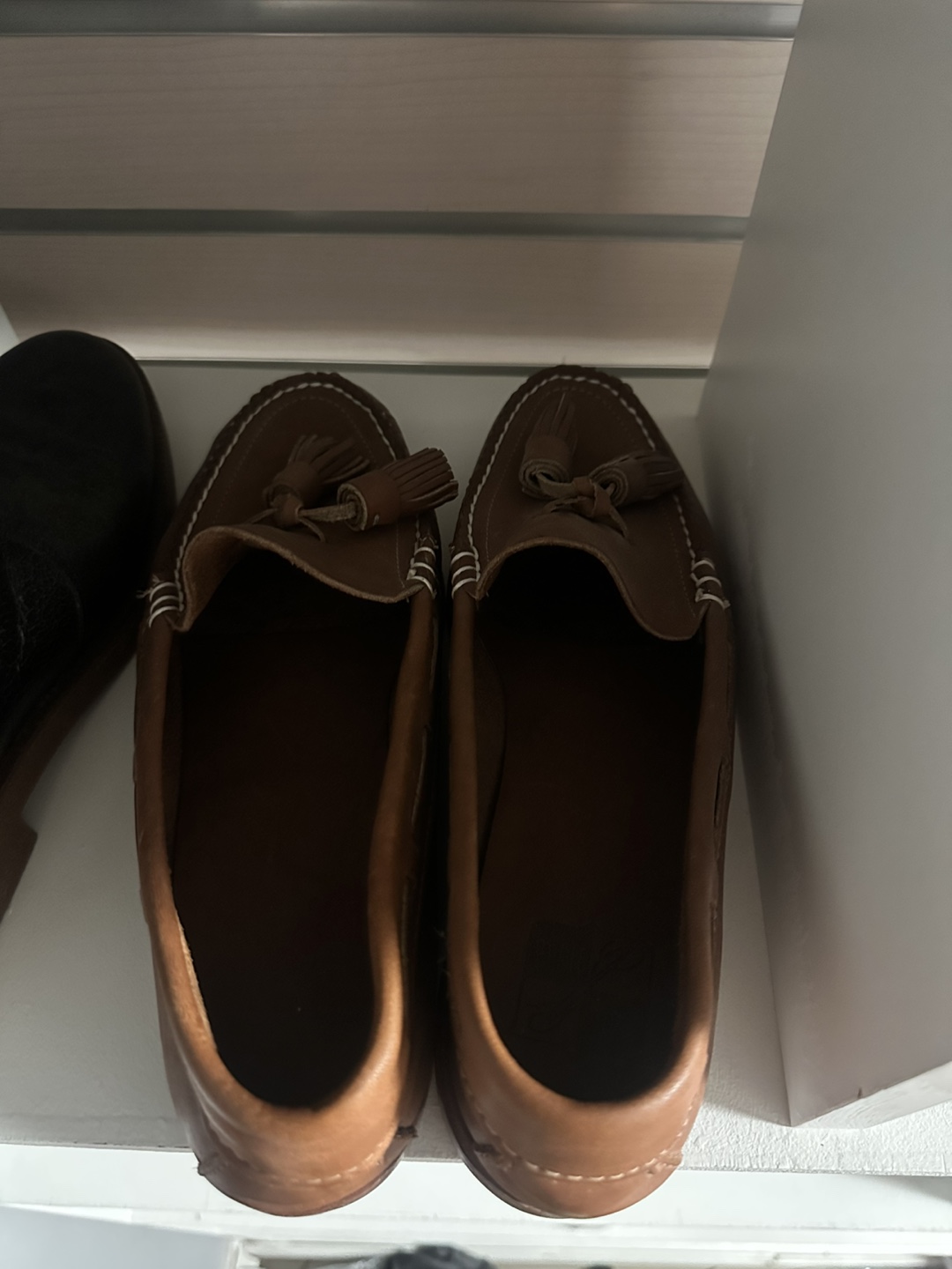 Cole Haan Brown Leather Tassel Loafers - photo 4