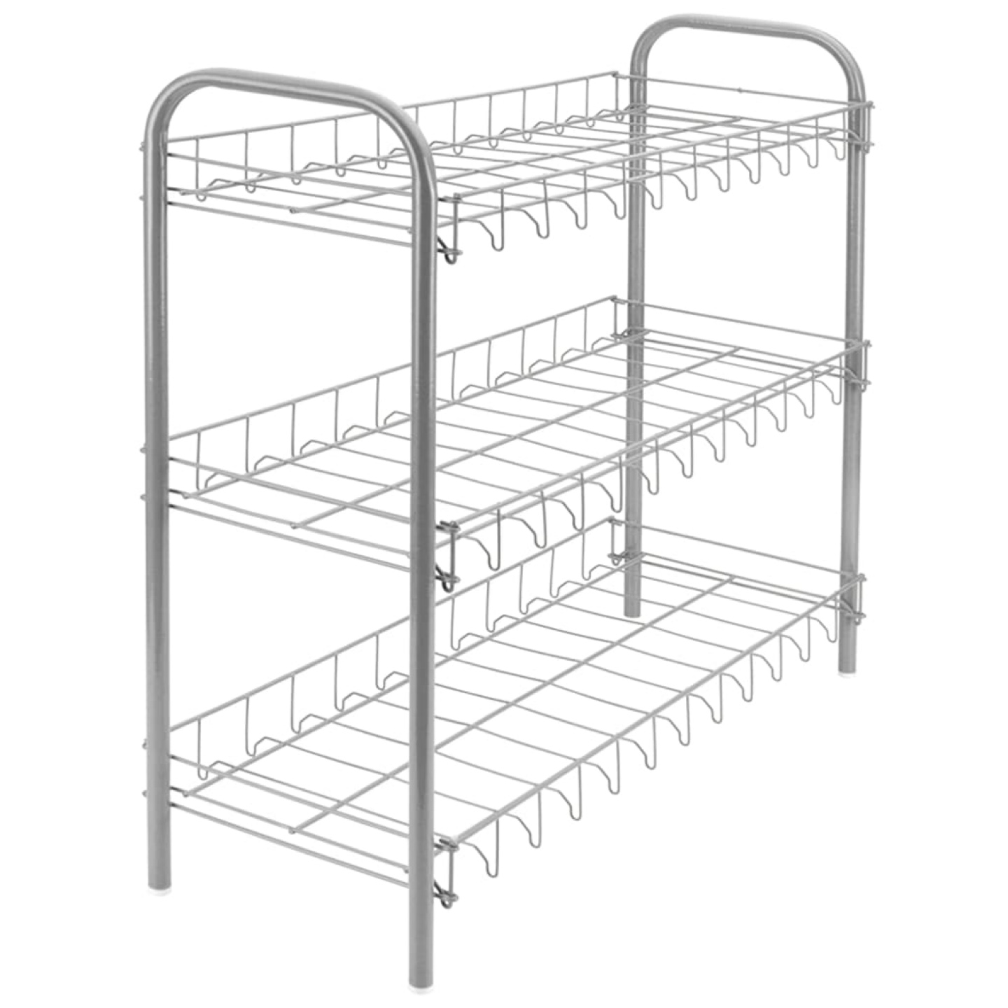 3-Tier Metal Wire Dish Drying Rack - photo 2