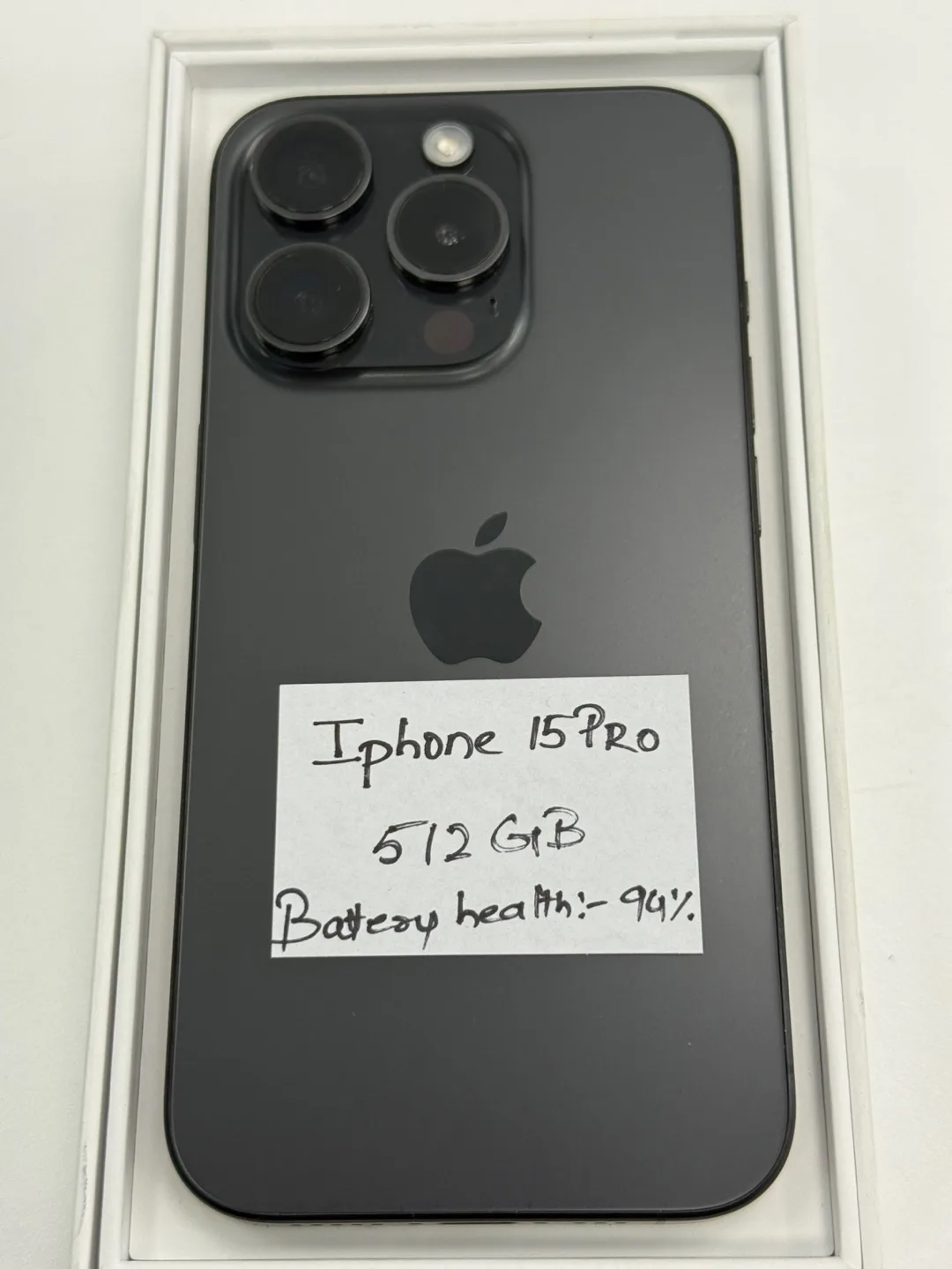 iPhone 15 Pro 512GB - Excellent Condition! thumbnail
