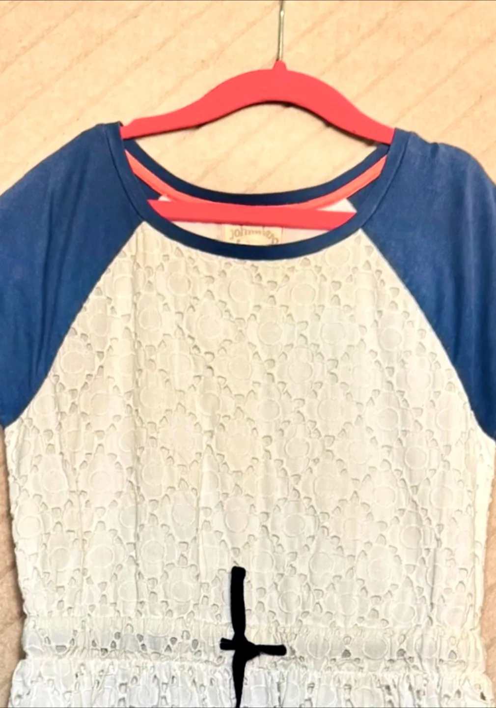 Johnnie b Girl's Dress Size 9-10 100% cotton image indicator(4)