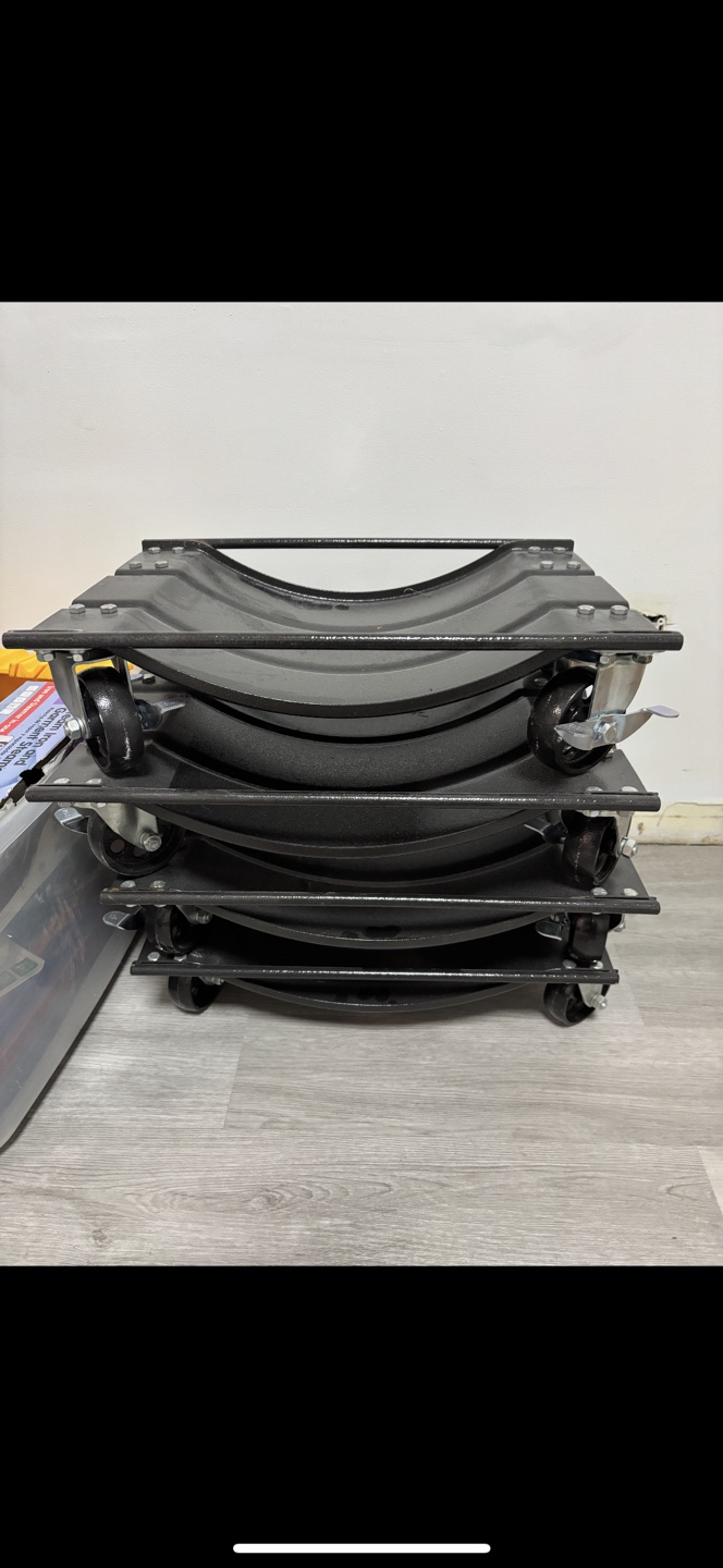 HAUL MASTER CAR DOLLIES SET OF FOUR