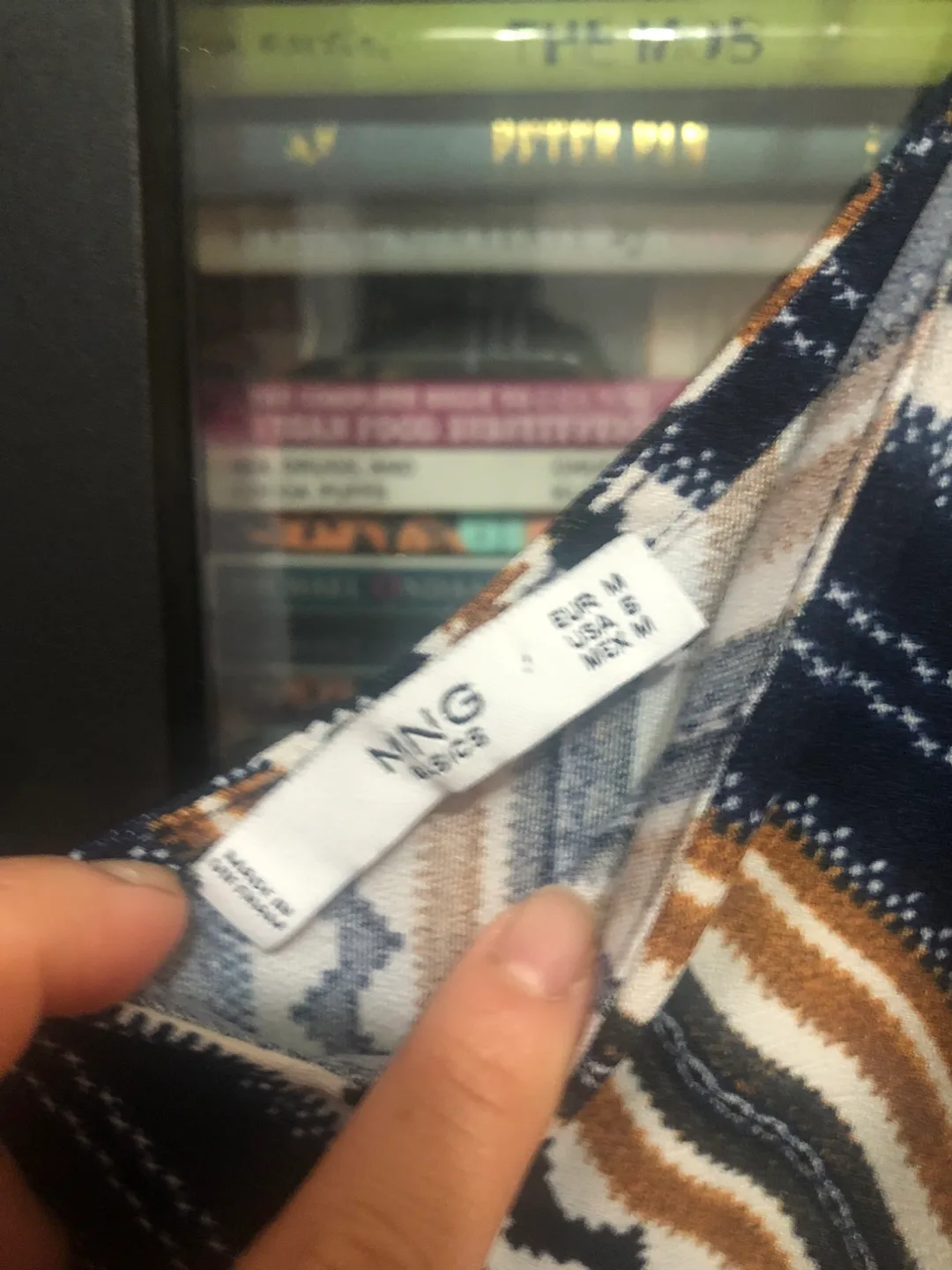 MANGO Striped A-Line Dress image indicator(6)