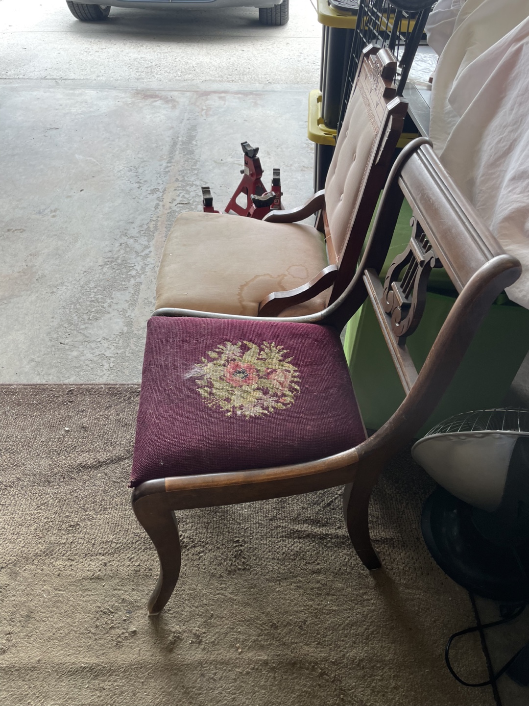 Antique Accent Chairs - Set of 2 - photo 2