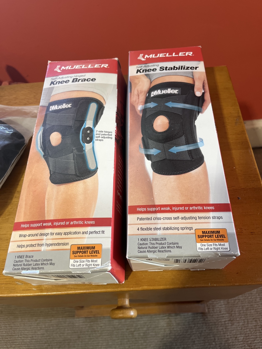 Mueller Knee Brace & HiRui Wrist Brace - New - photo 4