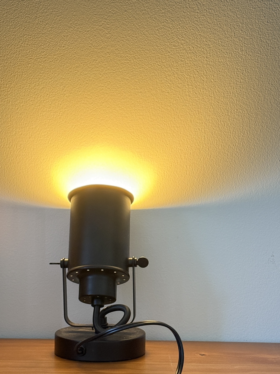 Black Metal Lamp desk/wall