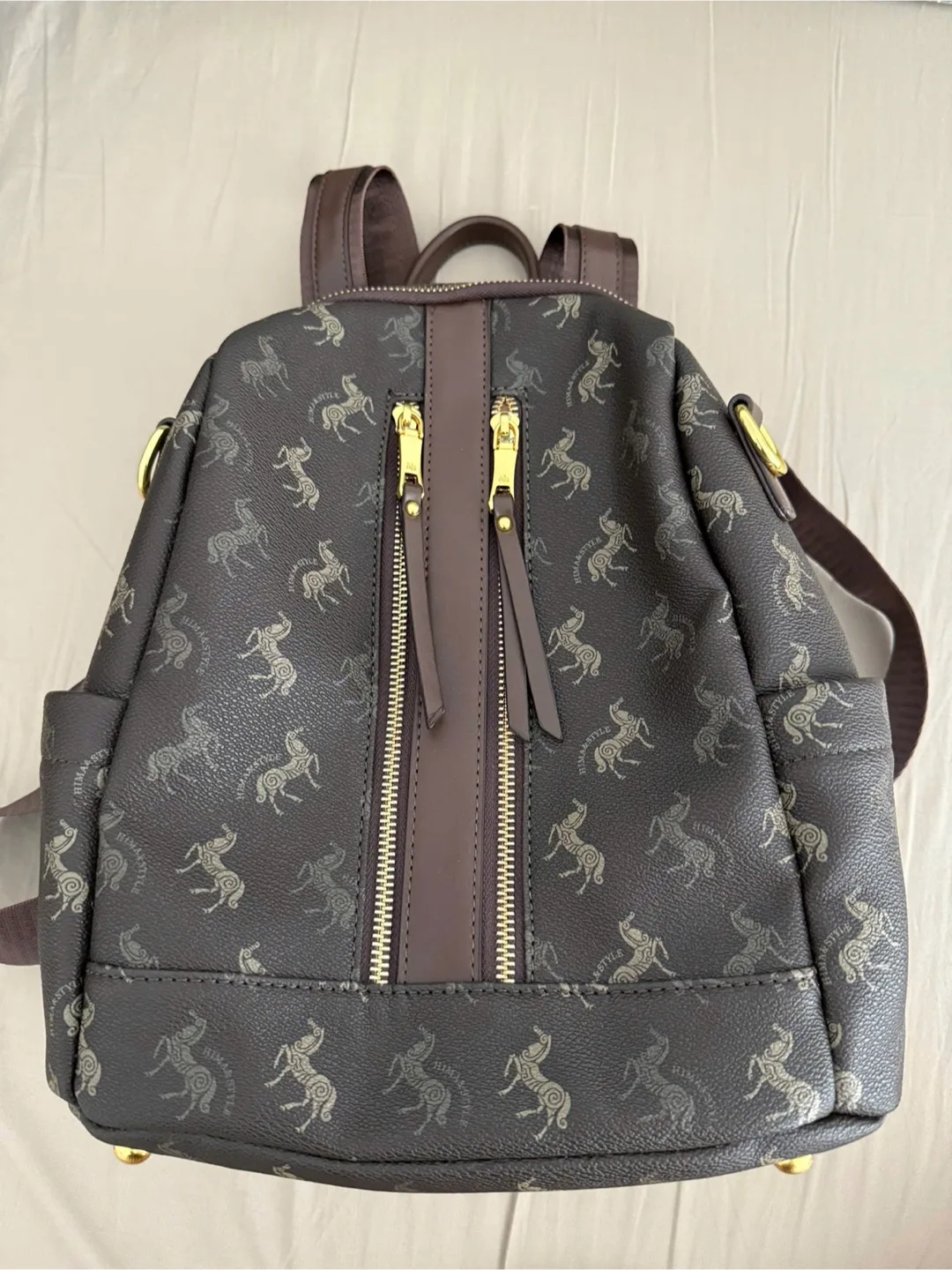 Stylish Brown Backpack thumbnail