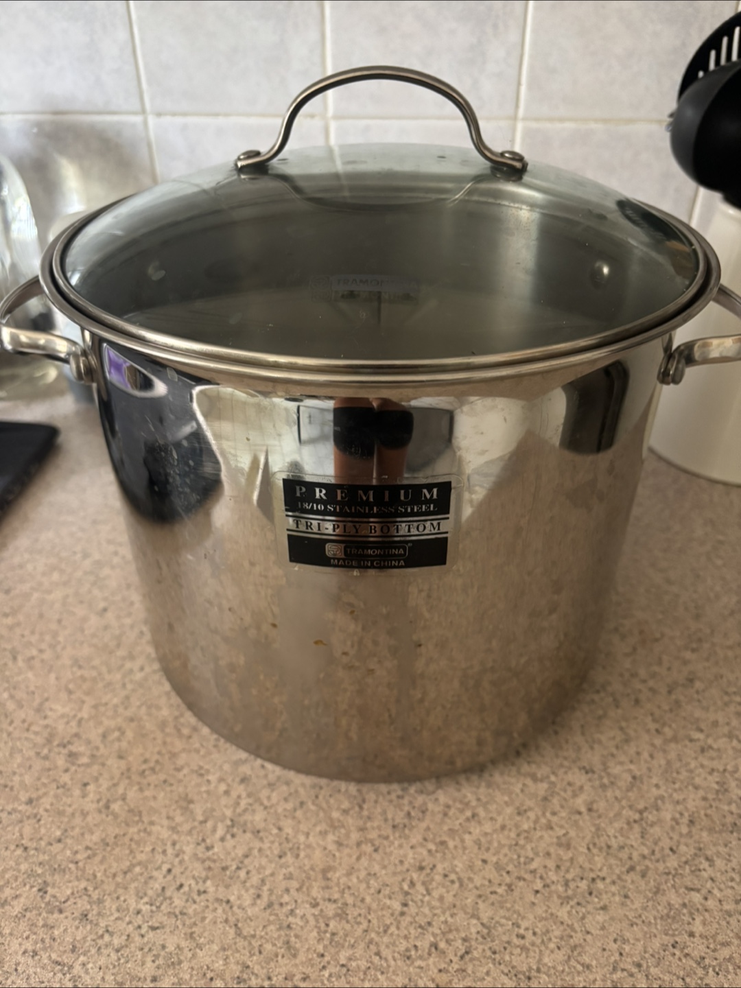 Tramontina Premium 18/10 Stainless Steel Stock Pot - photo 2