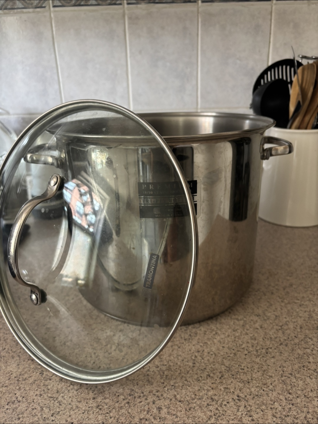 Tramontina Premium 18/10 Stainless Steel Stock Pot - photo 4
