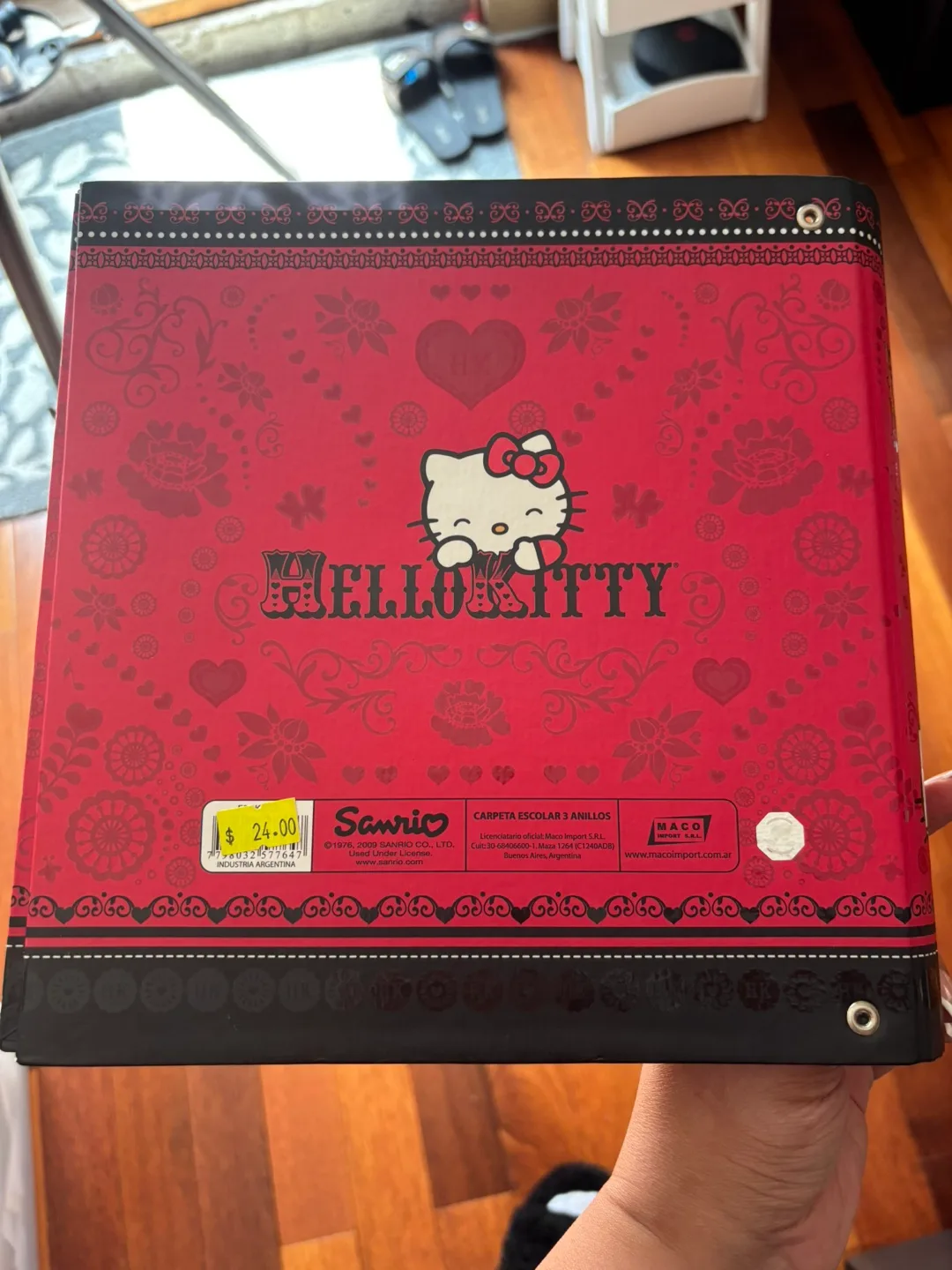 Hello Kitty 3-Ring Binder image indicator(2)