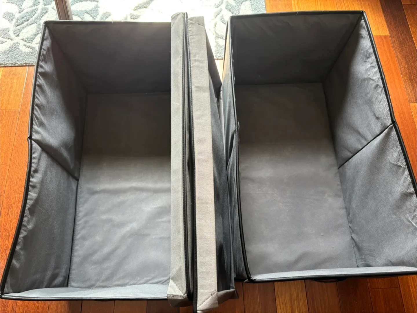 Storage Boxes - Grey - Set of 2 image indicator(3)