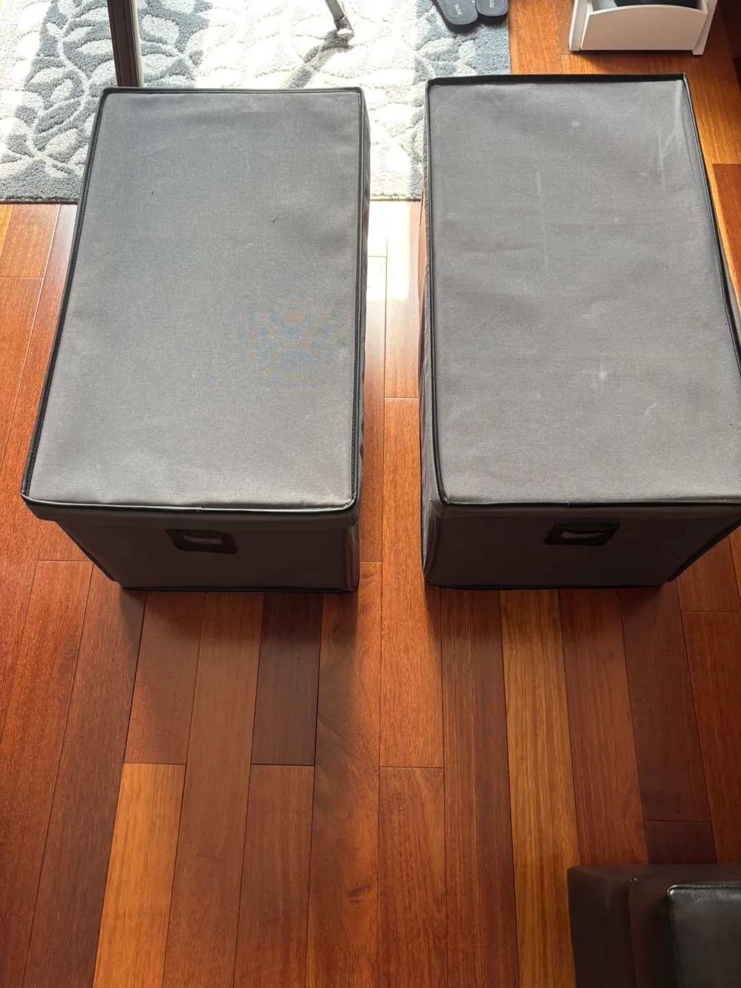 Storage Boxes - Grey - Set of 2 thumbnail