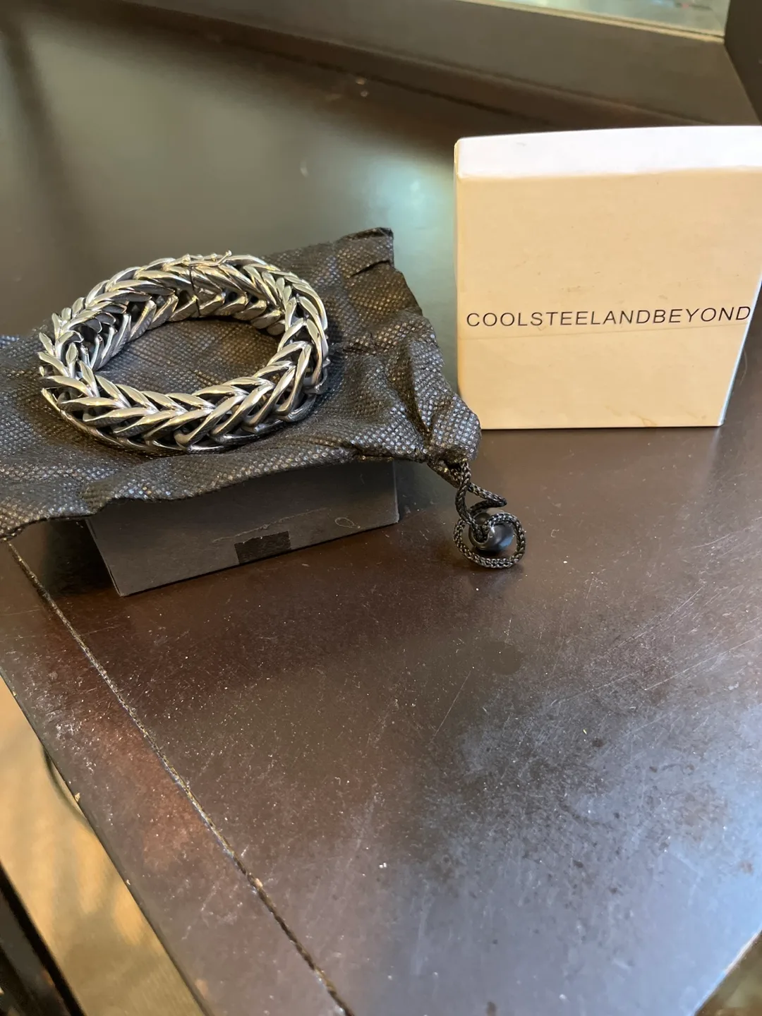 COOLSTEELANDBEYOND Retro Style Bracelet - New thumbnail