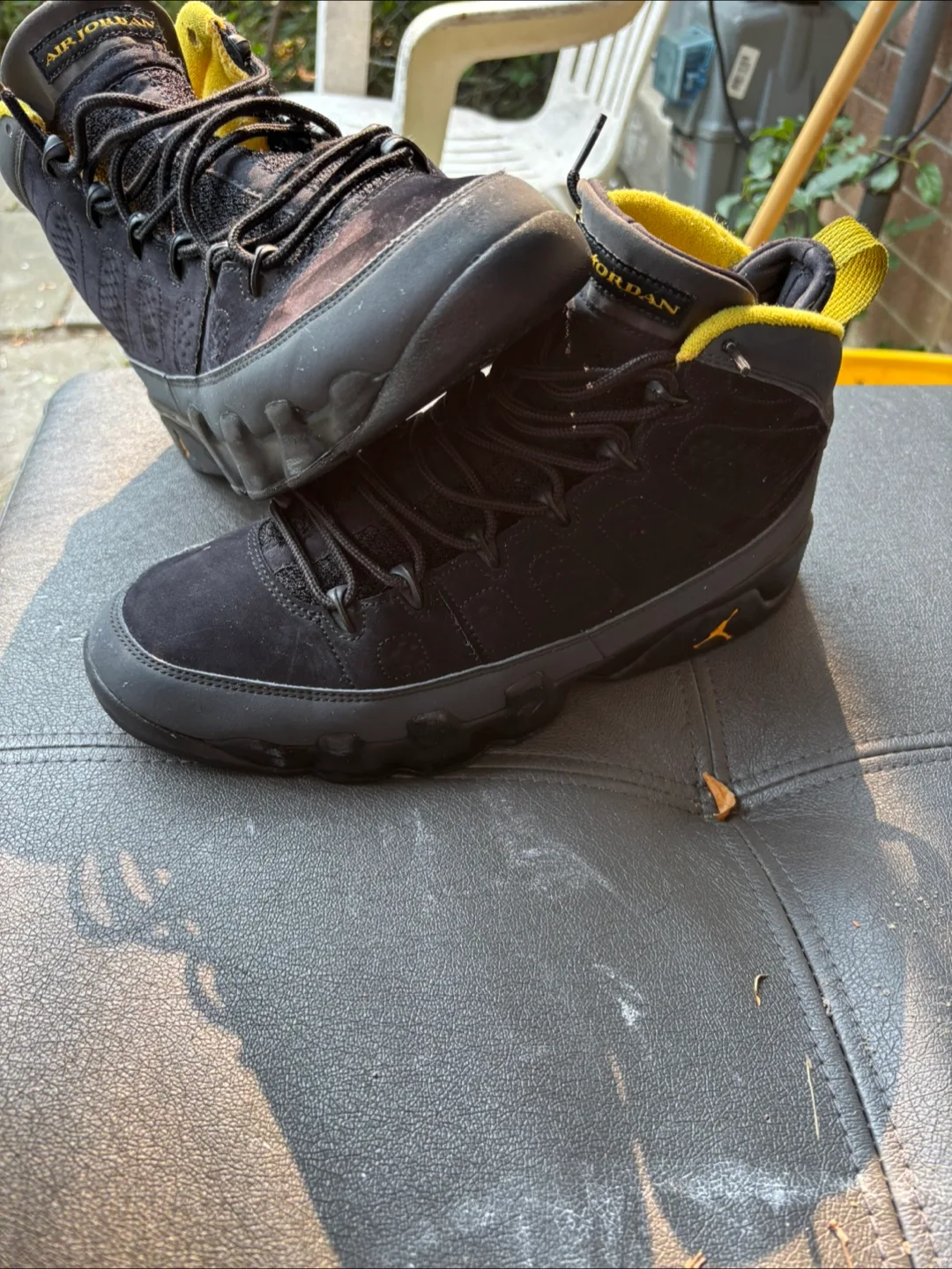 Air Jordan 9 Retro Black/Citrus thumbnail