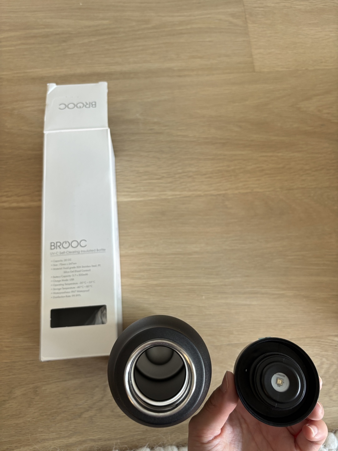 BROOC UV-C Self-Cleaning Insulated Bottle - photo 4