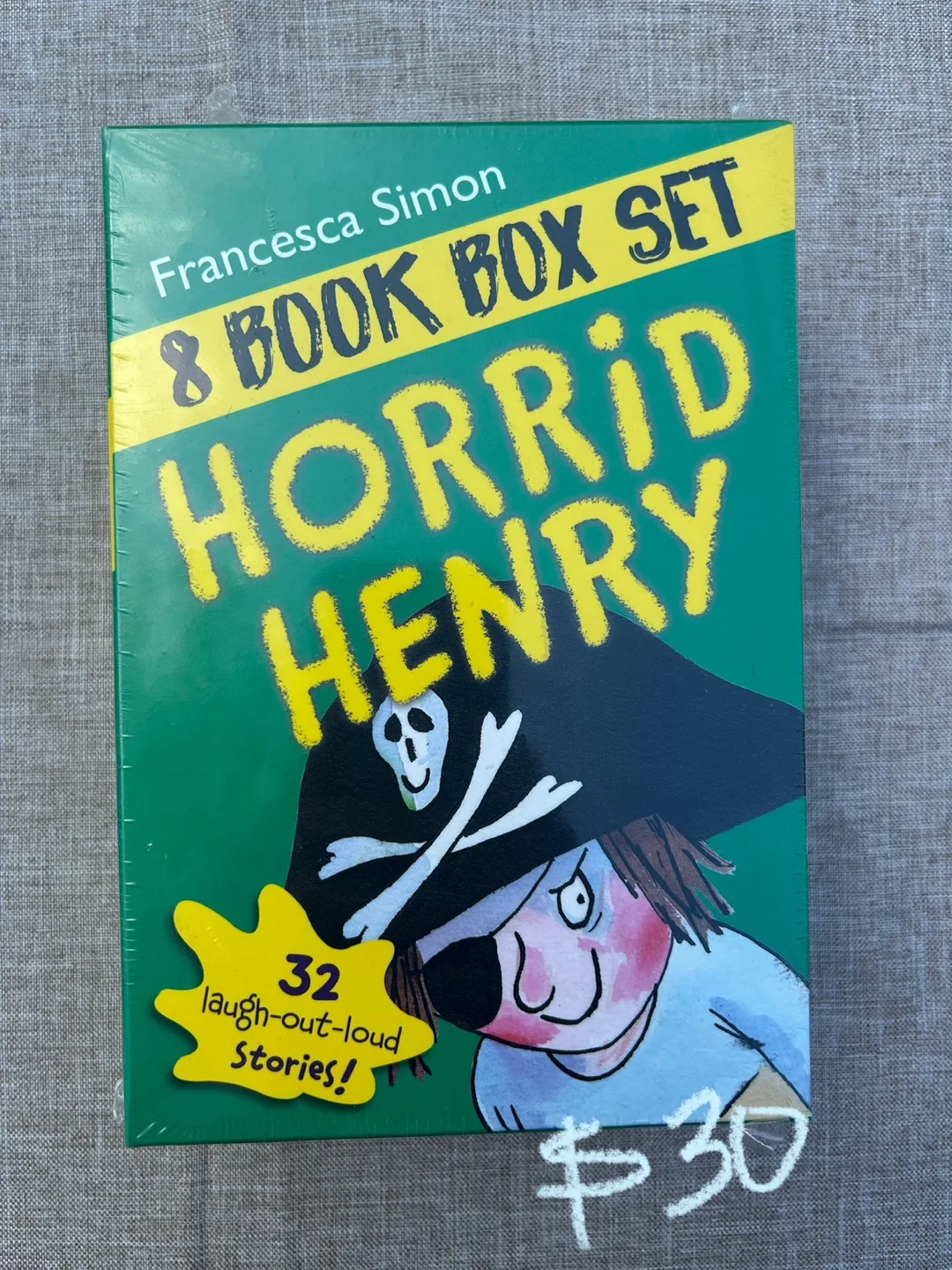 Horrid Henry 8 Book Box Set by Francesca Simon thumbnail