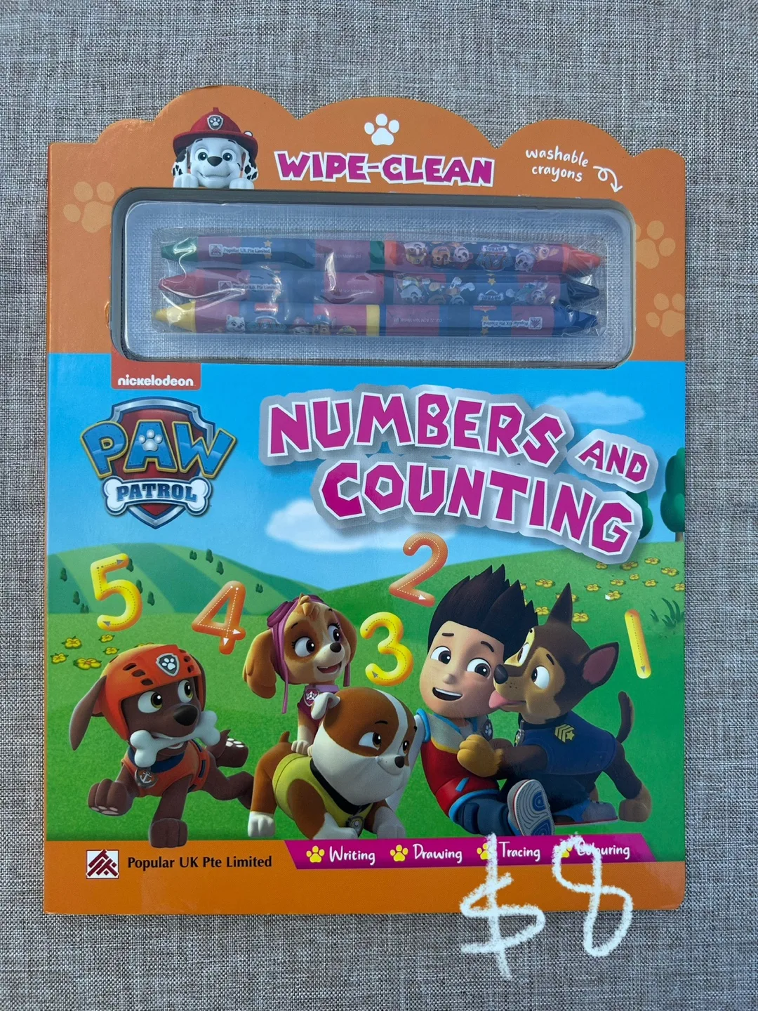 Paw Patrol Numbers & Counting Wipe-Clean Book thumbnail
