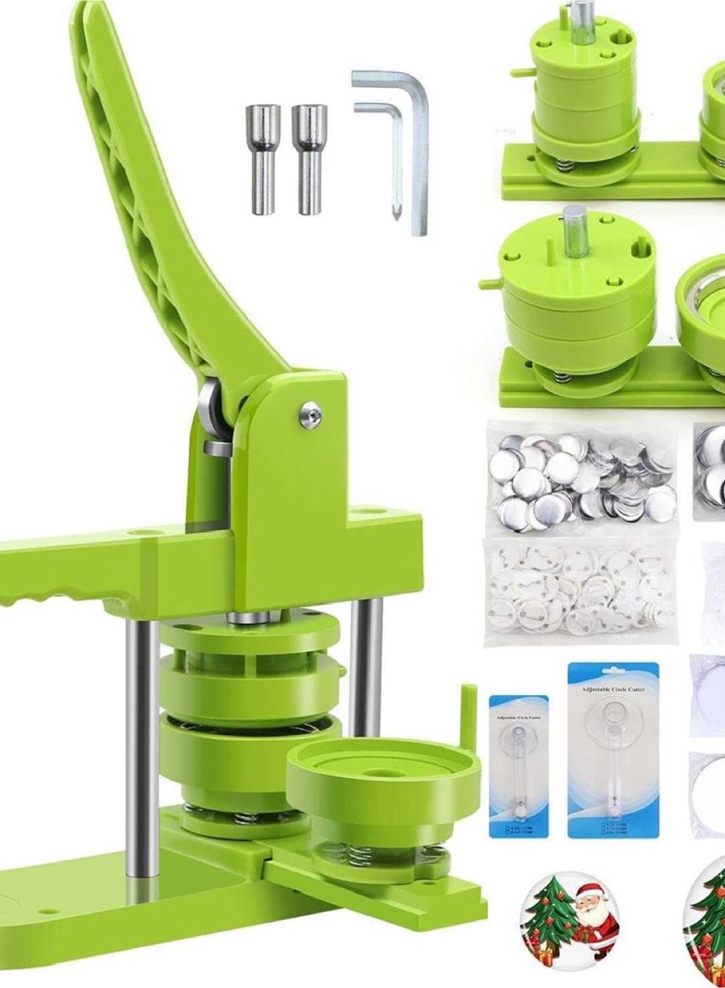 Button Maker Machine - Green