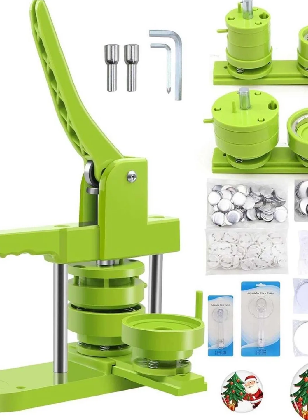 Button Maker Machine - Green thumbnail