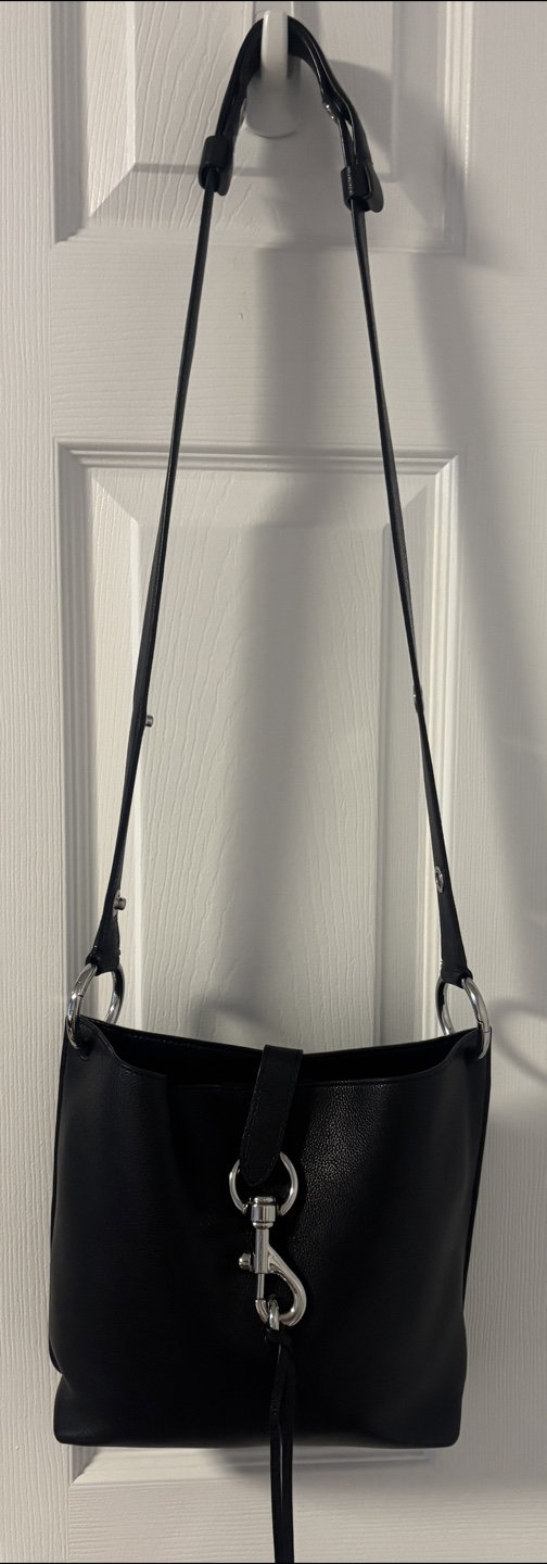 Rebecca Minkoff Black Leather Crossbody Bag
