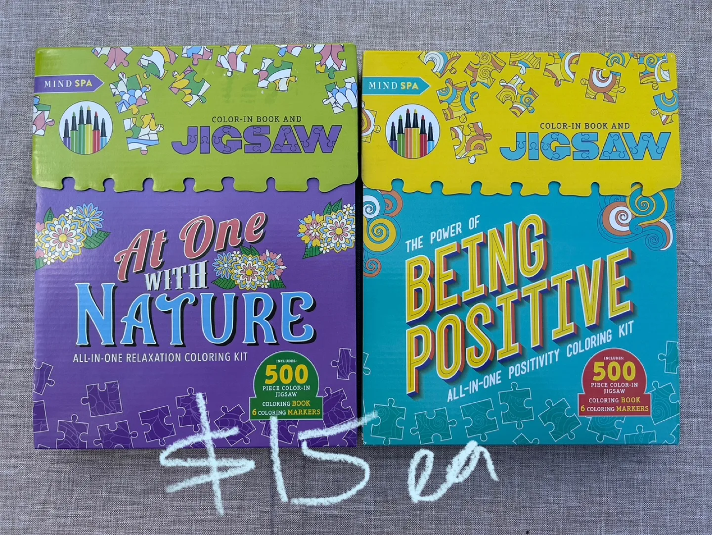Mind Spa Jigsaw Coloring Kits thumbnail