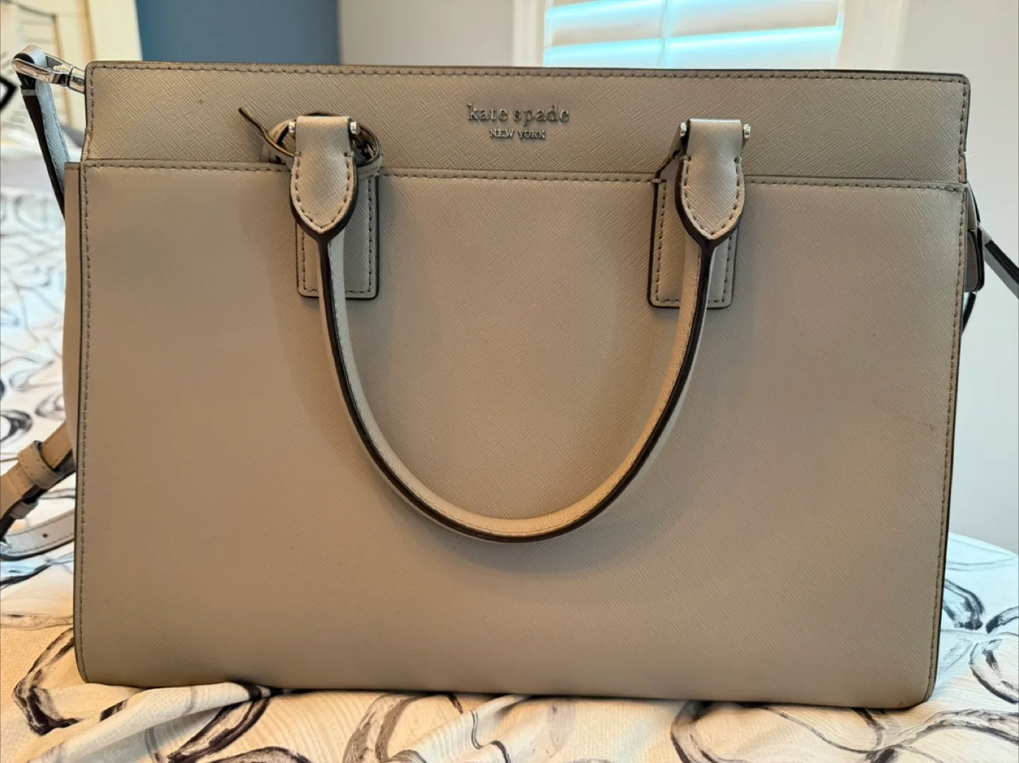 Kate Spade Satchel - Grey thumbnail