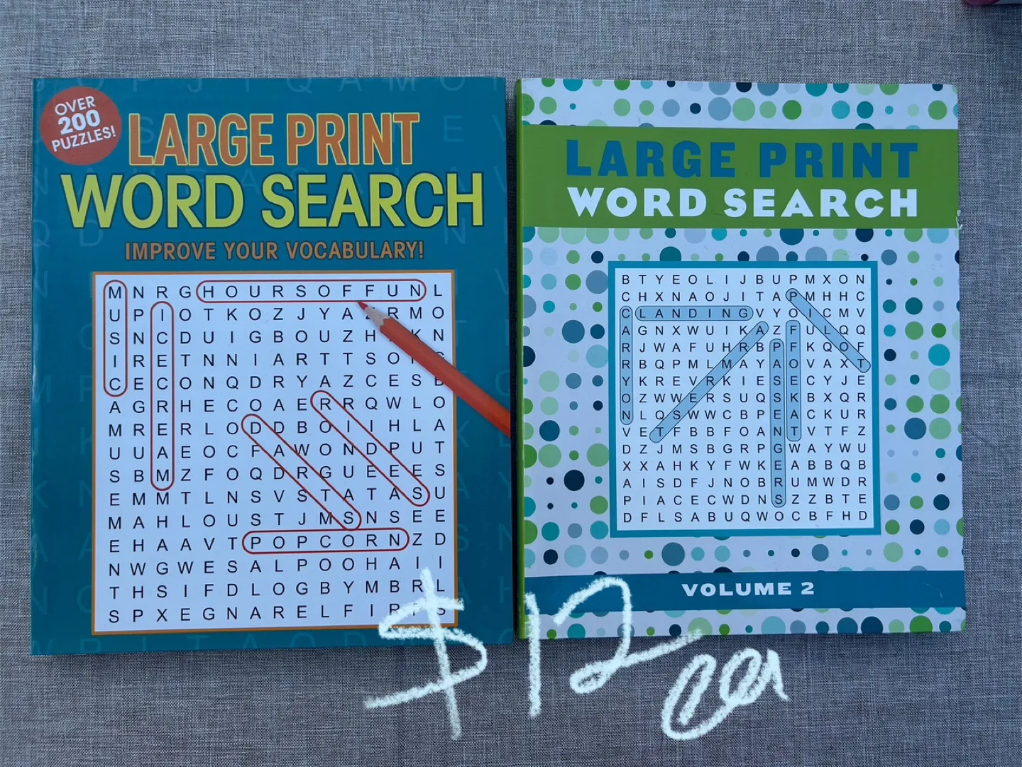 Large Print Word Search Puzzle Books thumbnail