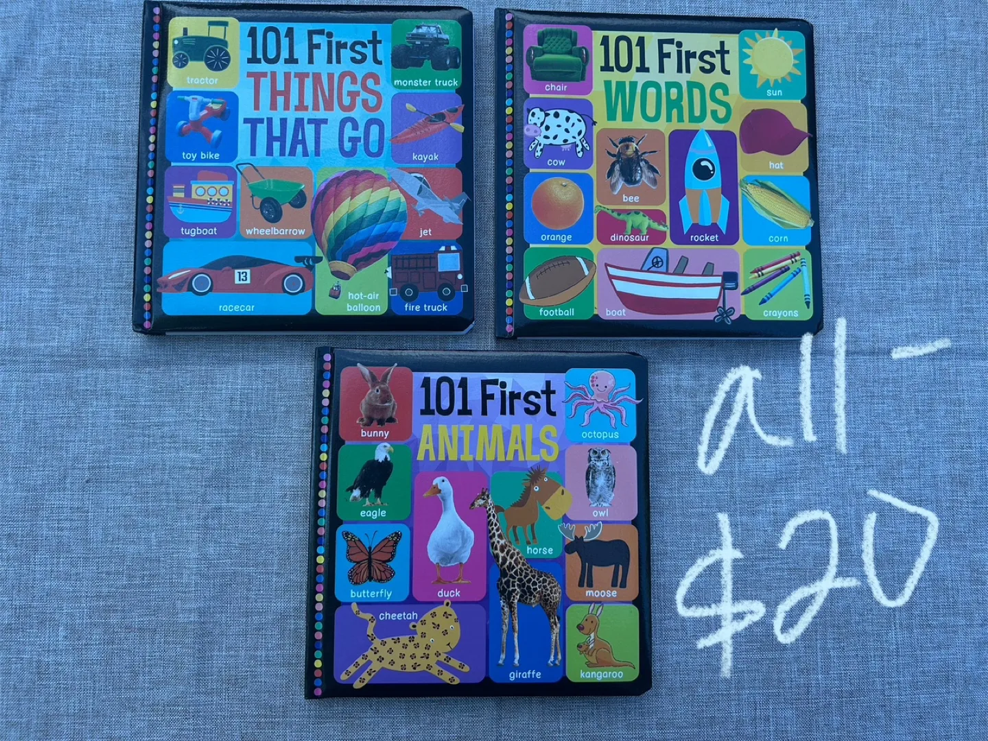3 Flowerpot Press 101 First Words/Things/Animals thumbnail