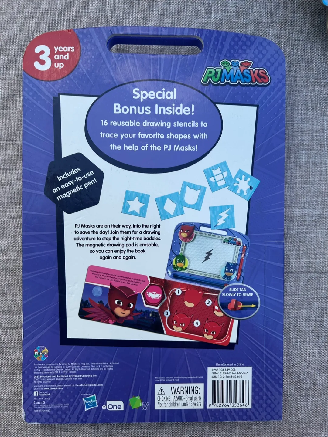 PJ Masks Magnetic Drawing Board image indicator(4)