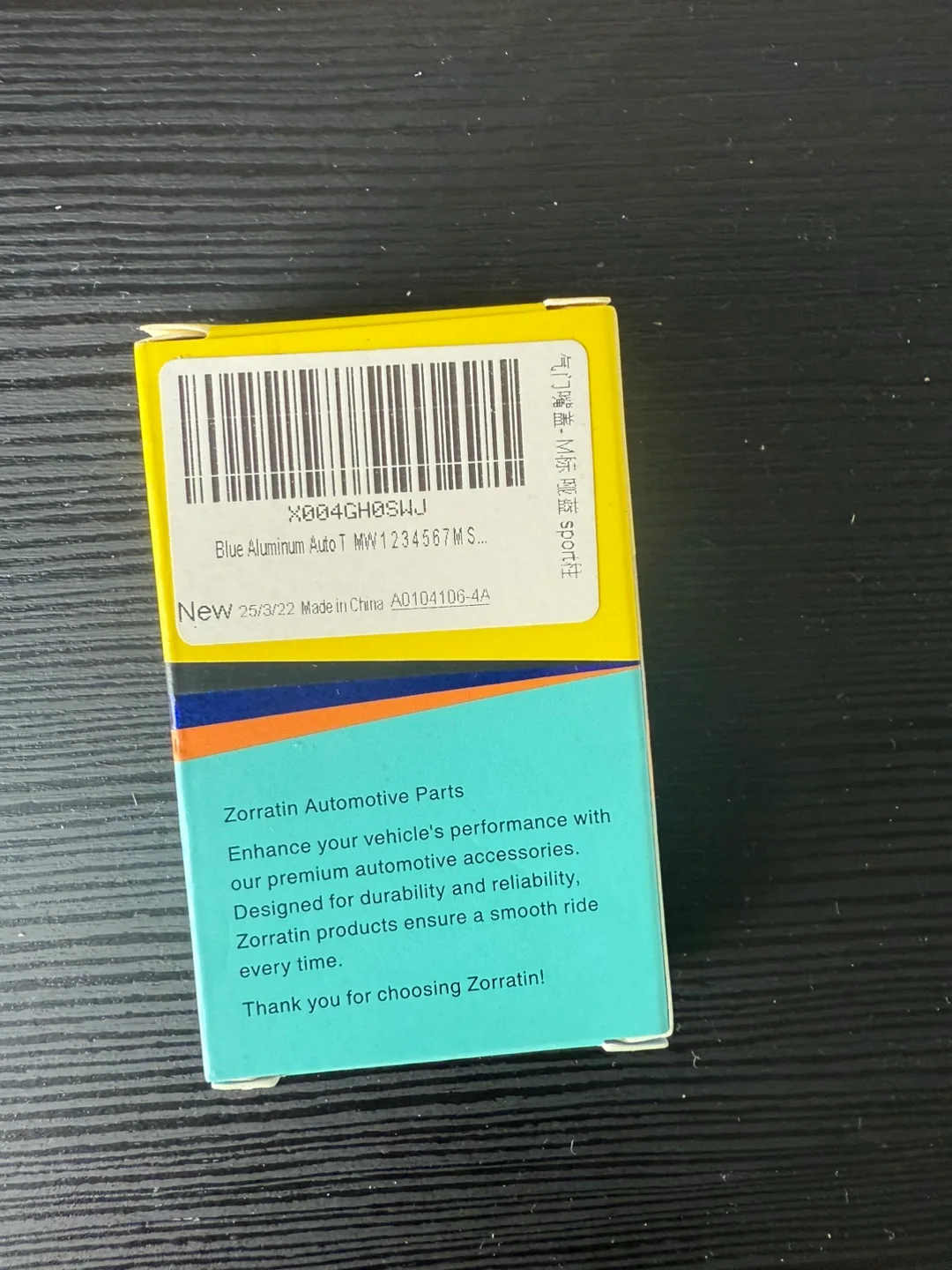 New Zorratin Blue Aluminum Auto Tire Valve Caps image indicator(2)