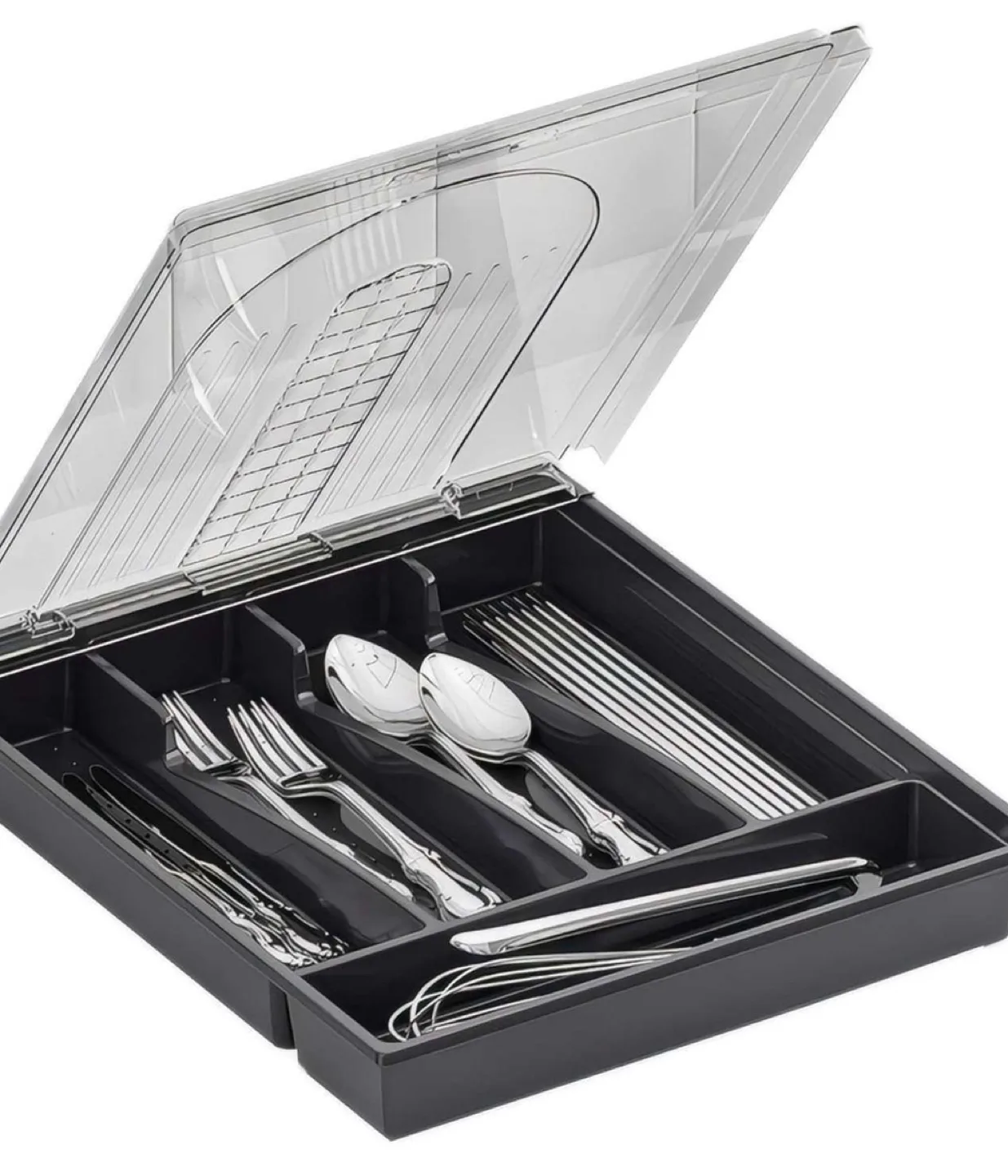 Silverware Organizer with Lid thumbnail