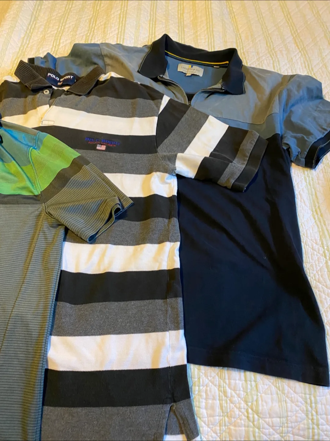 THREE GOLF SHIRTS thumbnail