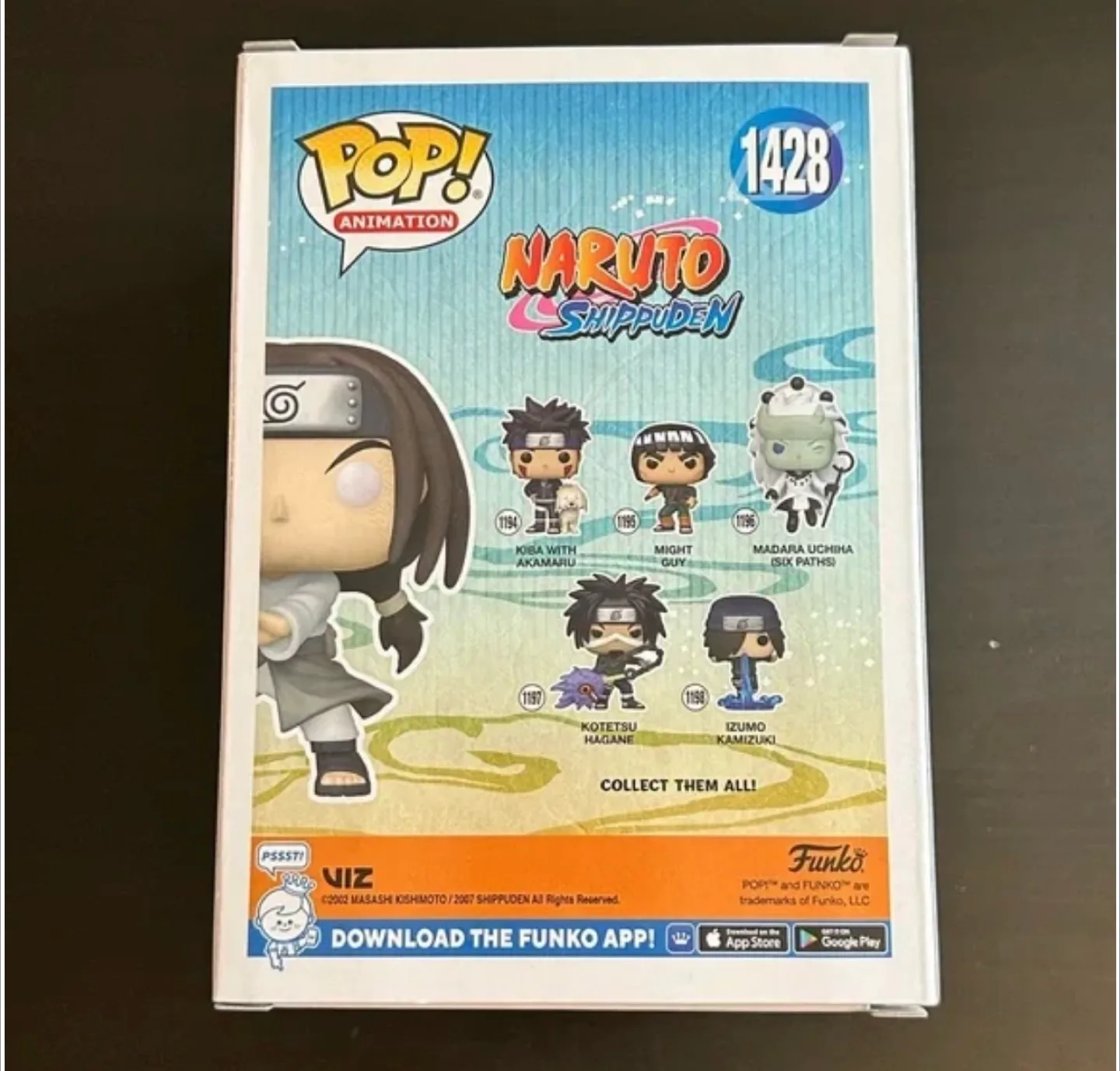 Funko Pop! Animation Naruto Shippuden Neji Hyuga #1428 image indicator(3)