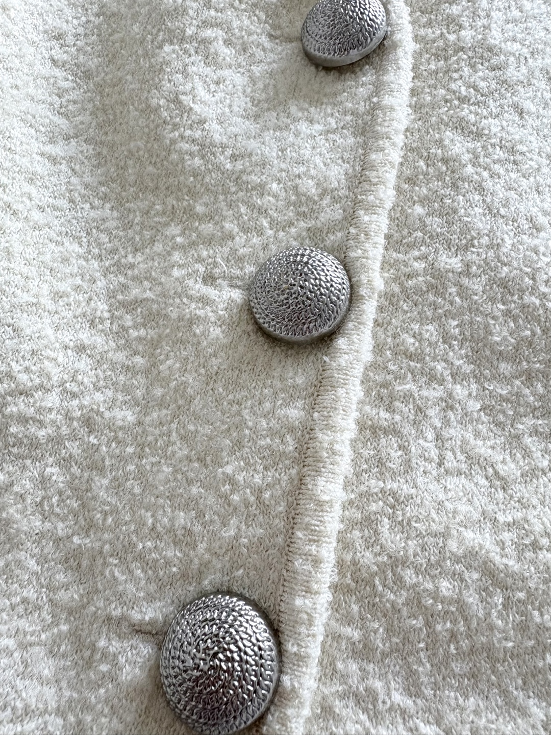 H&M Cream Wool Blend Vest - Size M - photo 4