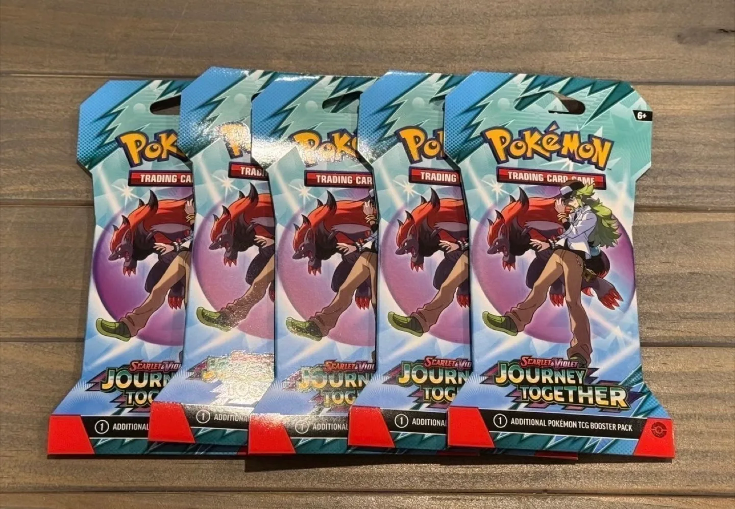 Pokémon TCG: Scarlet & Violet - Journey Together Booster Packs image indicator(2)
