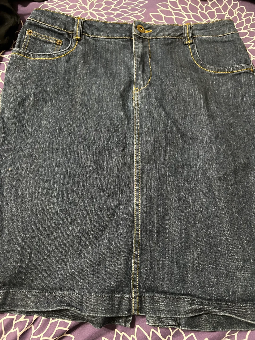 Denim Skirt - H & M thumbnail