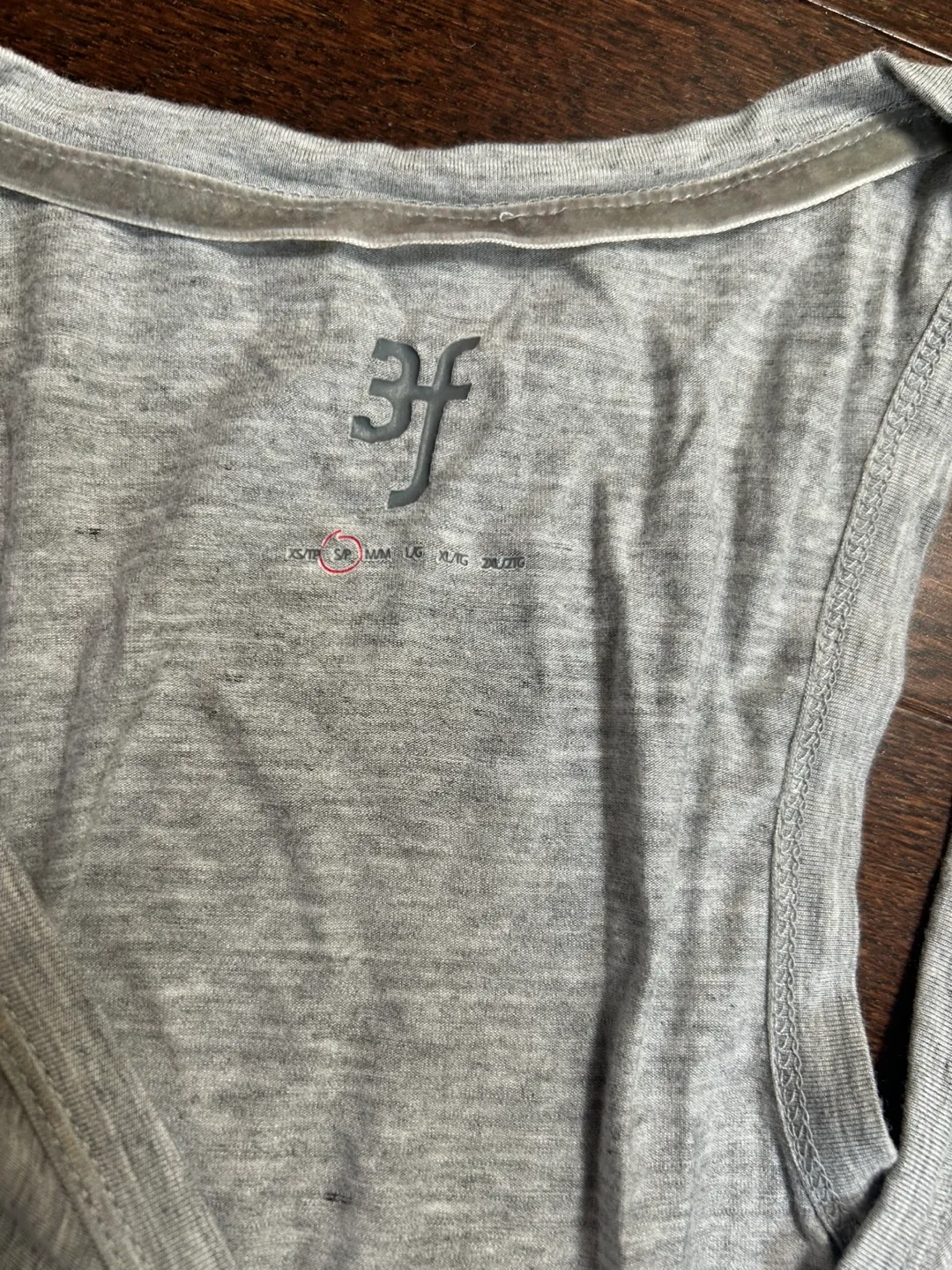 3f Grey Tank Top - Size S image indicator(2)