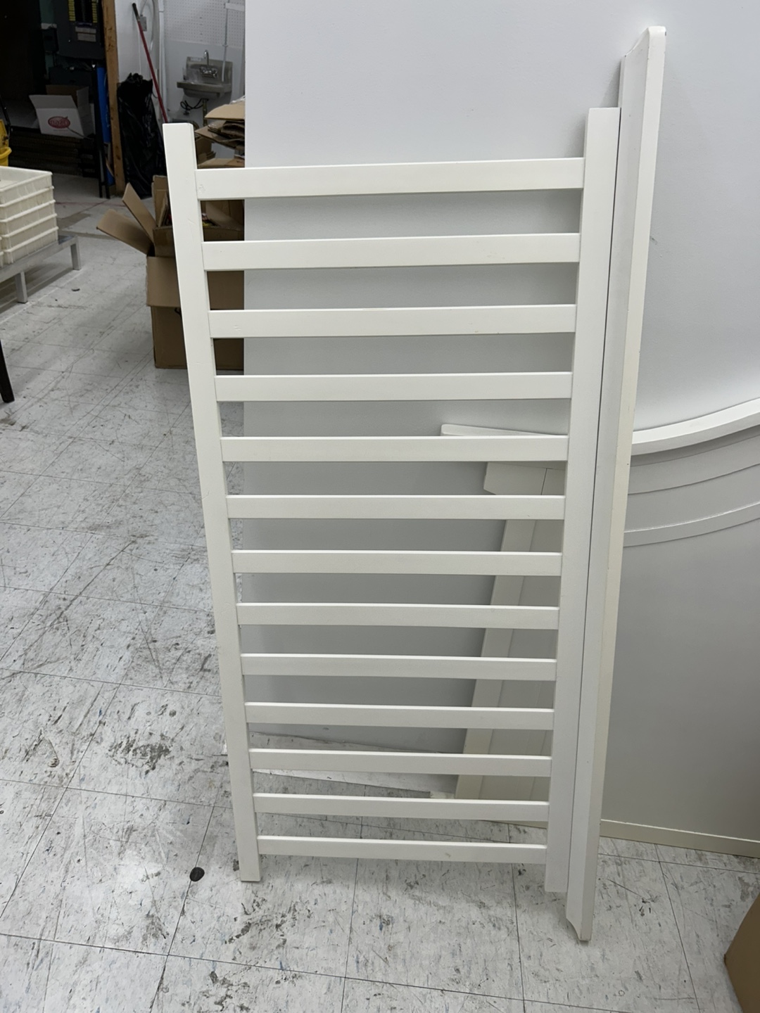 White Baby Crib - photo 3